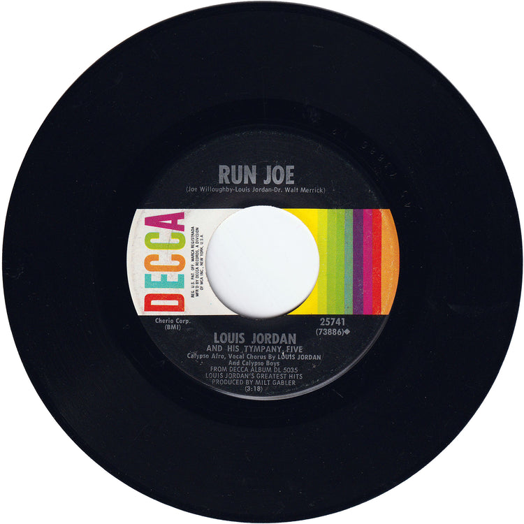 Louis Jordan & his Tympany Five - Choo Choo Ch'Boogie / Run Joe