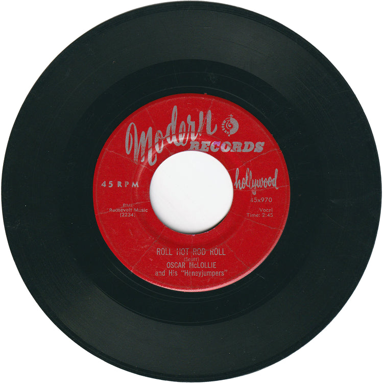 Oscar McLollie & The Honeyjumpers - Roll Hot Rod Roll / Convicted