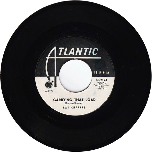 Ray Charles - Carrying That Load / Feelin' Sad [Promo]