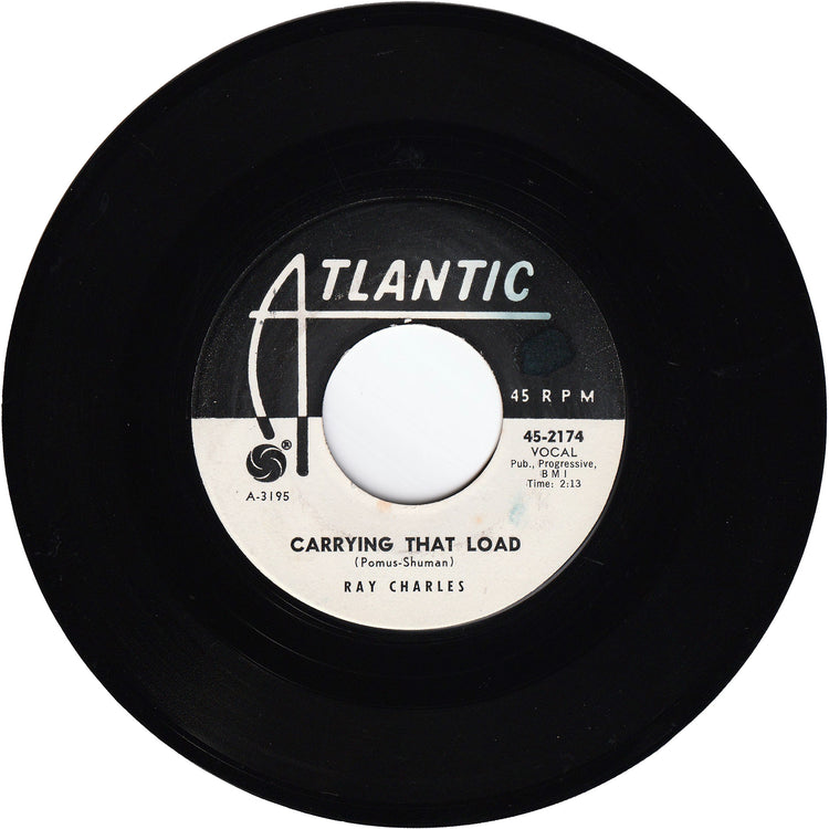 Ray Charles - Carrying That Load / Feelin' Sad [Promo]