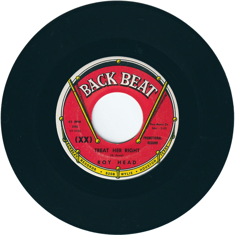 Roy Head & The Traits - Treat Her Right / So Long My Love [Promo]