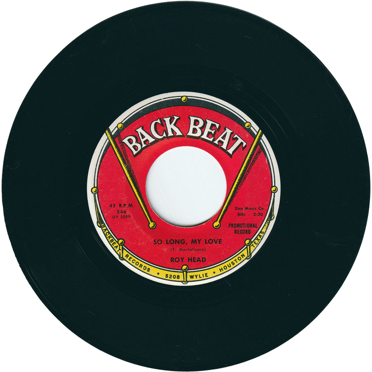 Roy Head & The Traits - Treat Her Right / So Long My Love [Promo]