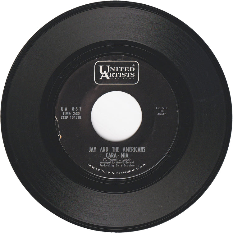 Jay & The Americans - Cara Mia / When It's All Over