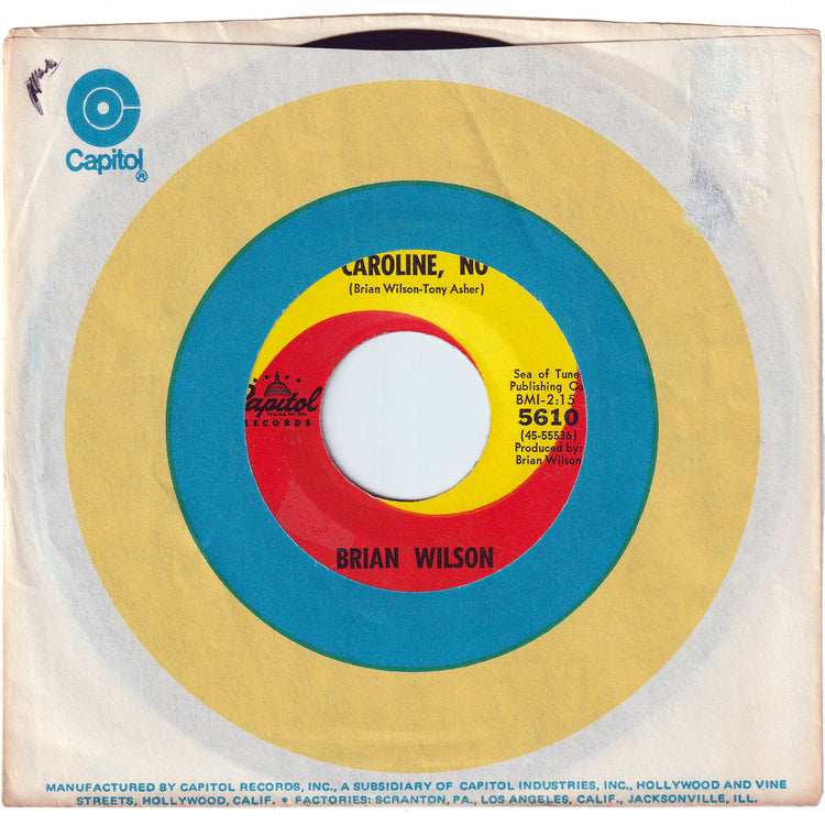 Brian Wilson - Caroline, No / Summer Means New Love [Scranton Pressing]