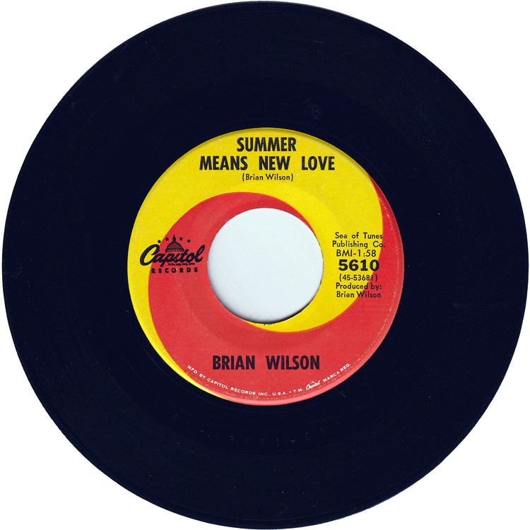 Brian Wilson - Caroline, No / Summer Means New Love [Scranton Pressing]