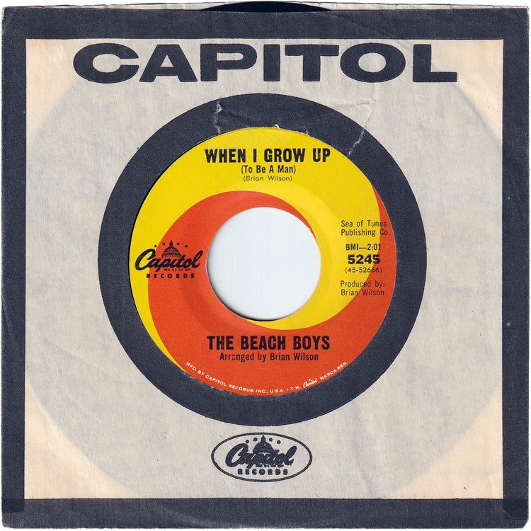 The Beach Boys - When I Grow Up (To Be A Man) / She Knows Me Too Well
