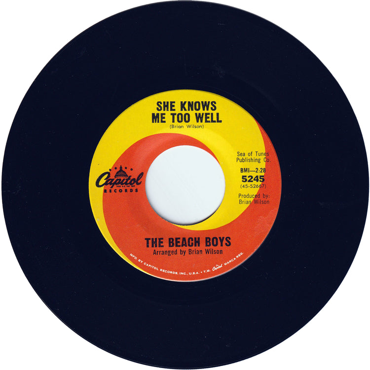 The Beach Boys - When I Grow Up (To Be A Man) / She Knows Me Too Well