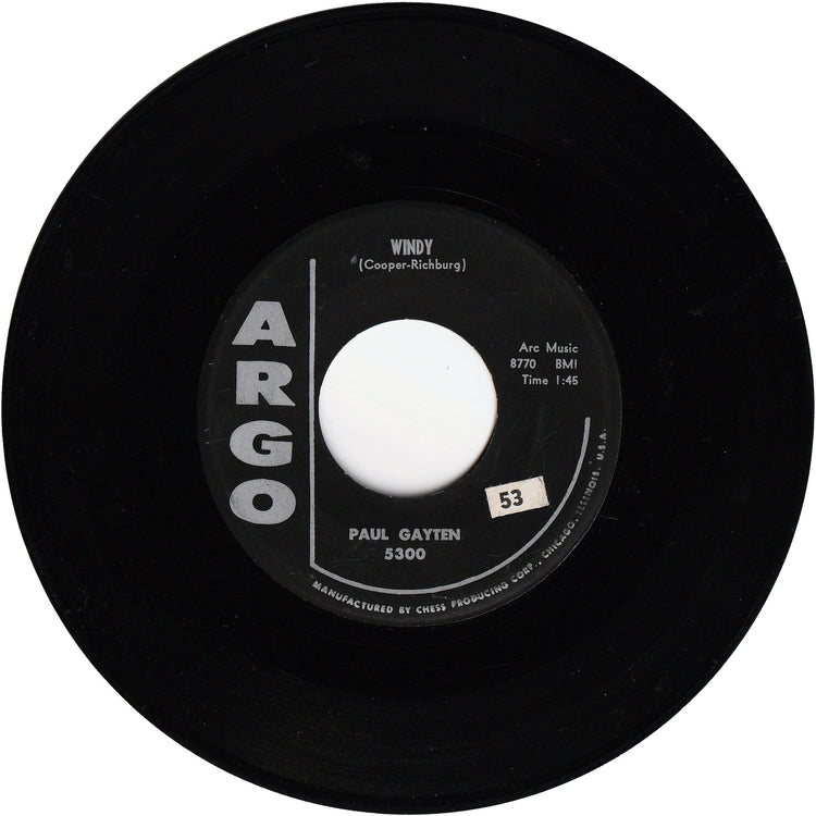 Paul Gayten - Windy / Tickle Toe
