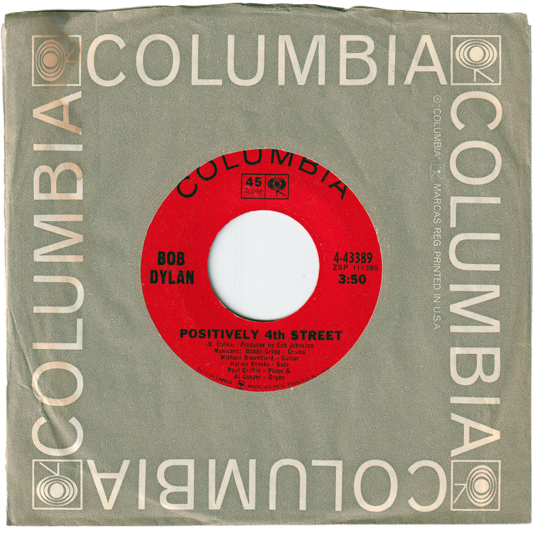 Bob Dylan - Positively 4th Street / From A Buick 6