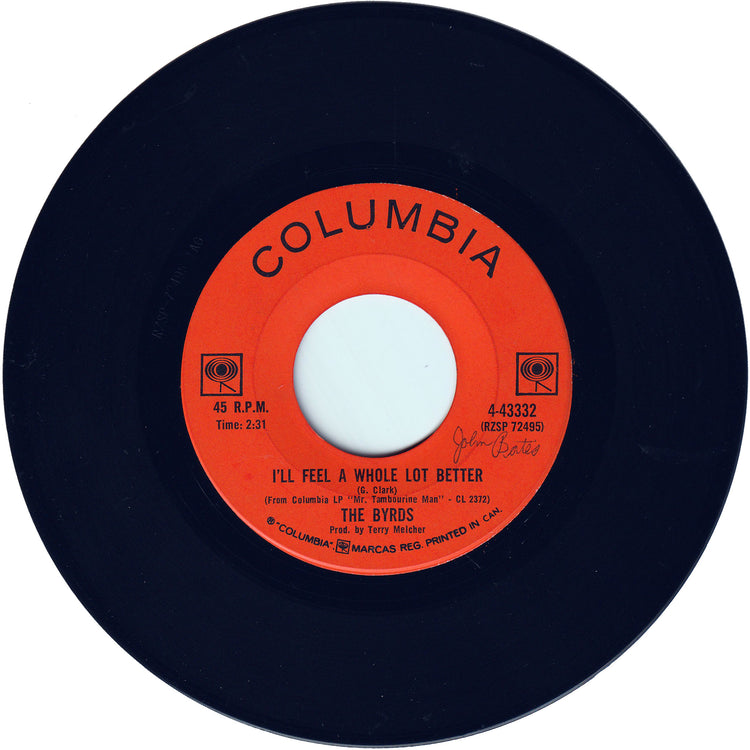 The Byrds - All I Really Want To Do / I'll Feel A Whole Lot Better [Canada]