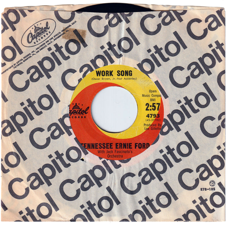 Tennessee Ernie Ford - Work Song / Rags & Old Iron