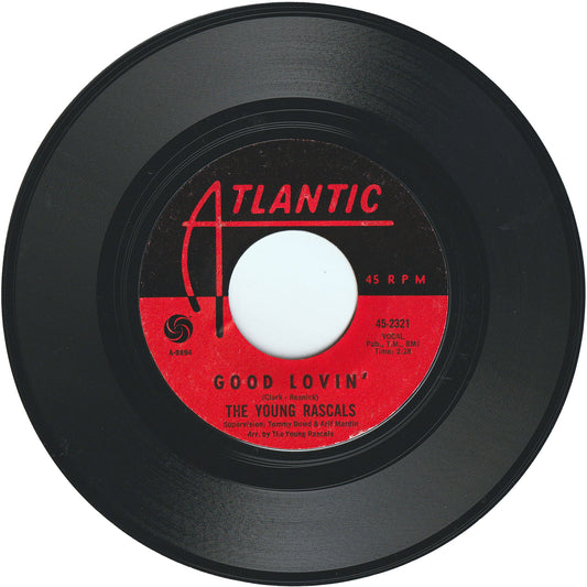 The Rascals - Good Lovin' / Mustang Sally [Styrene, MO - Monarch Pressing]