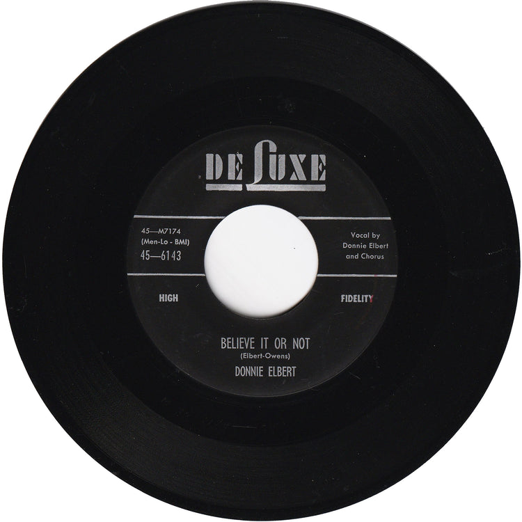 Donnie Elbert - Believe It Or Not / Tell Me So