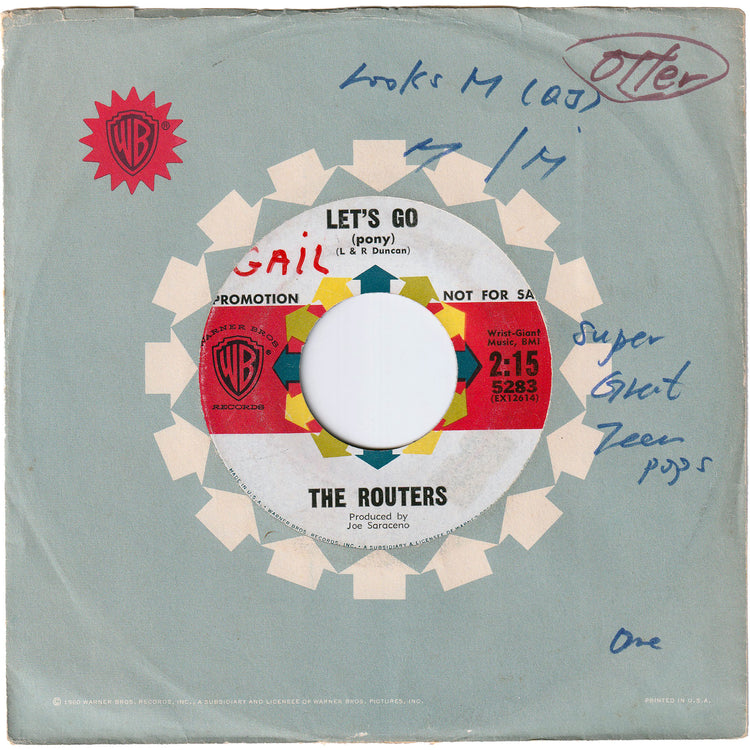 The Routers - Let's Go (Pony) / Mashy [Promo, Vinyl]