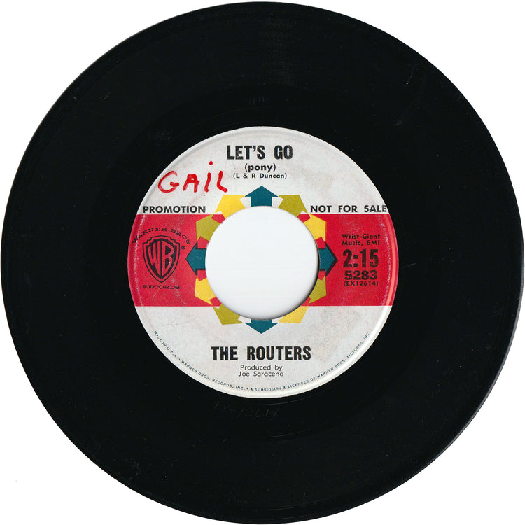 The Routers - Let's Go (Pony) / Mashy [Promo, Vinyl]