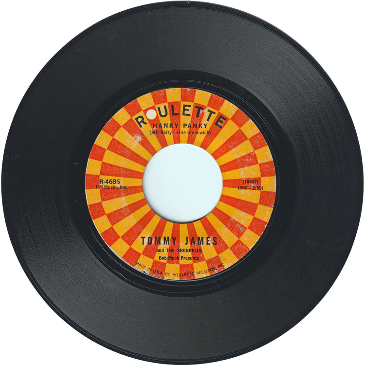 Tommy James & The Shondells - Hanky Panky / Thunderbolt