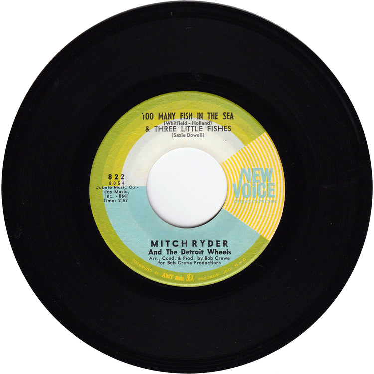 Mitch Ryder & The Detroit Wheels - Too Many Fish In The Sea & Three Little Fishies / One Grain Of Sand