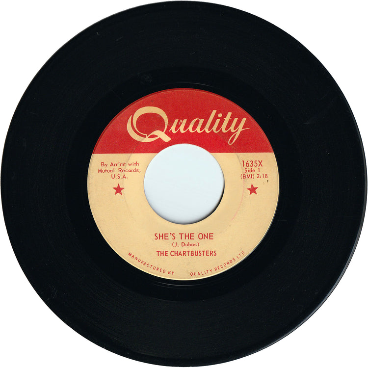 The Chartbusters - She's The One / Slippin Thru Your Fingers [Canada]
