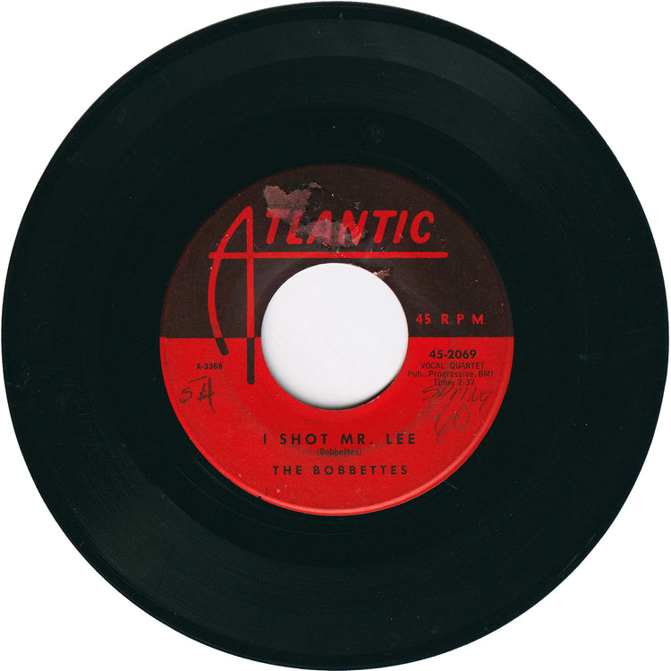 The Bobbettes - I Shot Mr. Lee / Untrue Love [ATLANTIC Label]