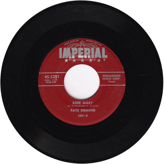 Fats Domino - Rose Mary / You Said You Love Me [Maroon Label]
