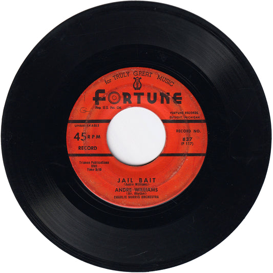 Andre Williams - Jail Bait / My Tears