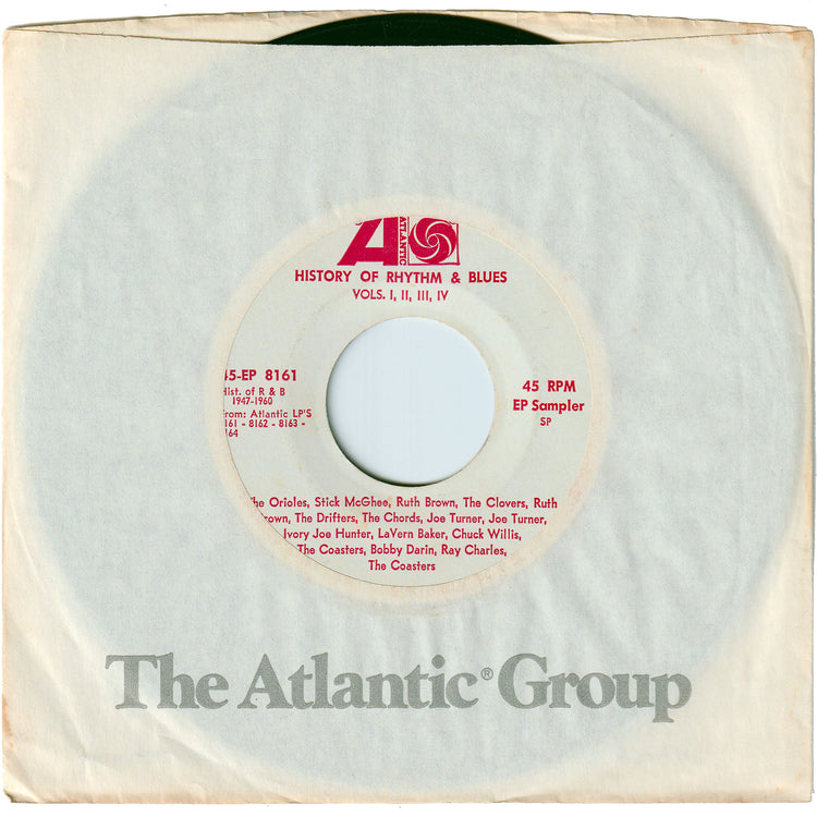 Various - History Of Rhythm & Blues Vols. I, II, III, IV [7", 45 RPM, Single Sided, EP, Promo]