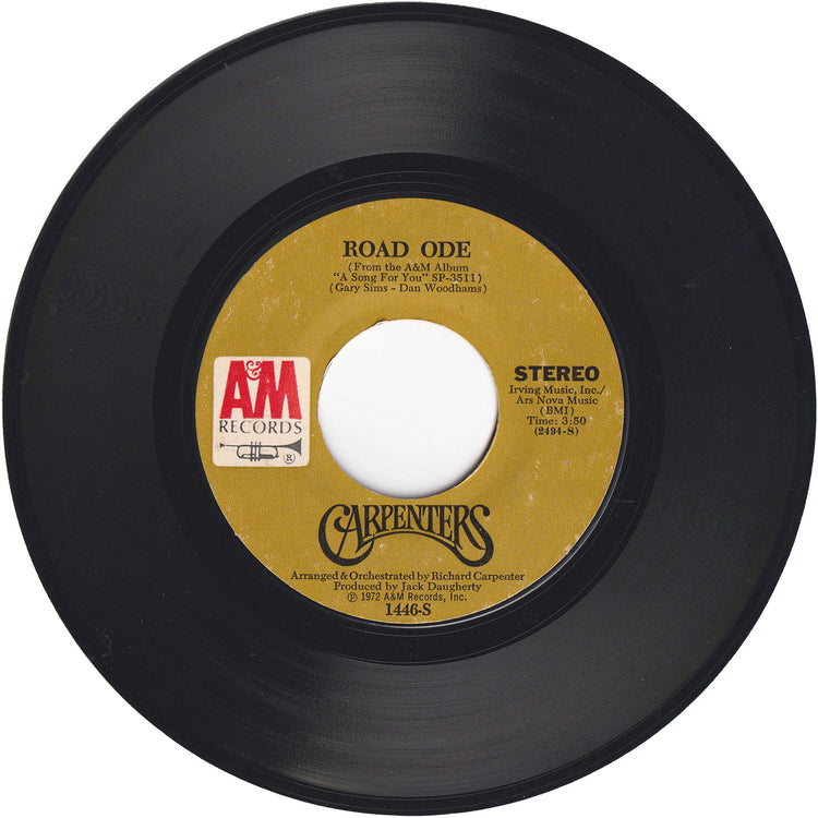 Carpenters - Yesterday Once More / Road Ode [Styrene, Monarch Pressing]