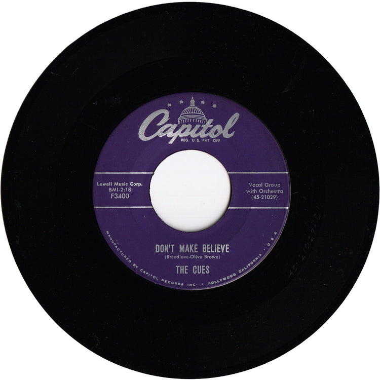 The Cues - Destination 2165 / Don't Make Believe