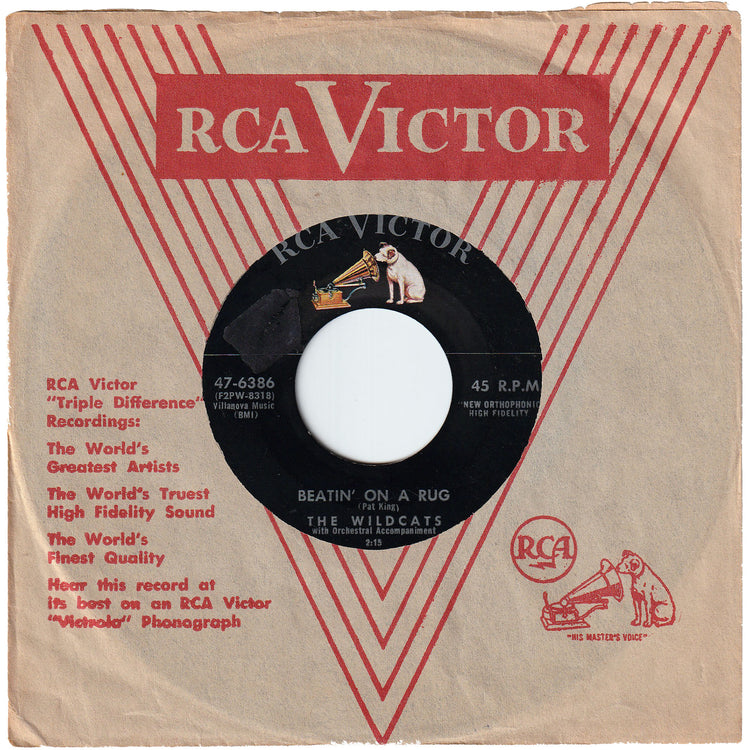 The Wildcats - Beatin' On A Rug / Keep Talkin'