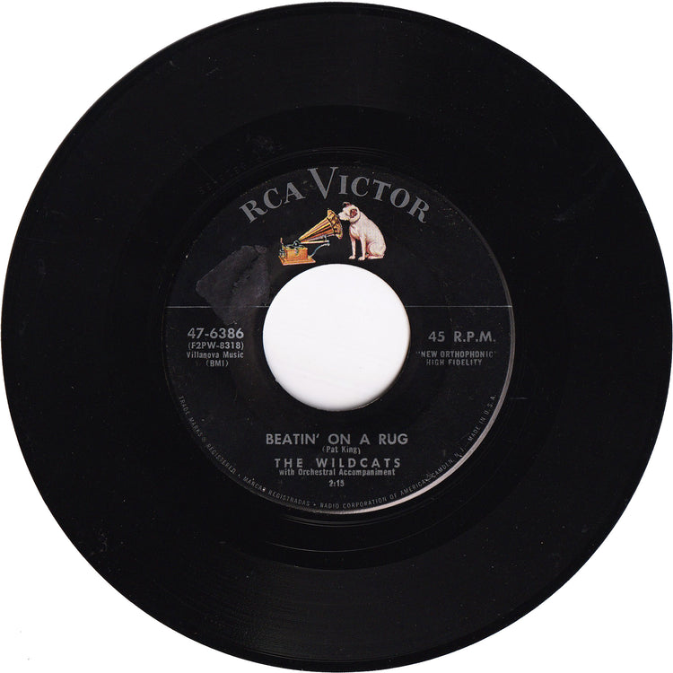The Wildcats - Beatin' On A Rug / Keep Talkin'