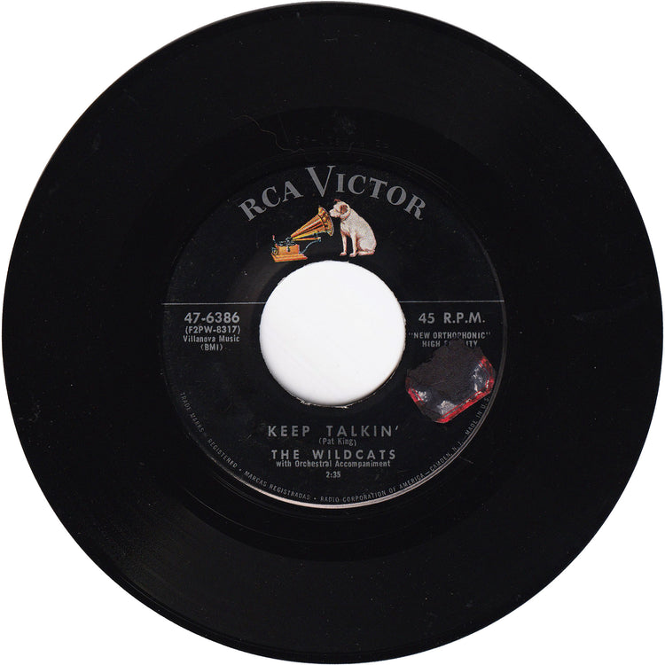 The Wildcats - Beatin' On A Rug / Keep Talkin'