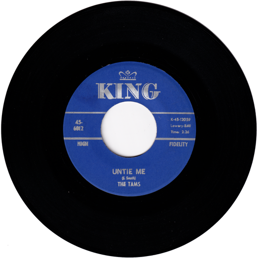 The Tams - Untie Me / Find Another Love (KING label)
