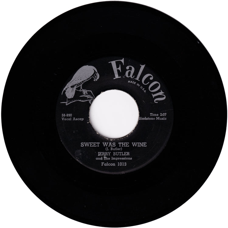 Jerry Butler & The Impressions - For Your Precious Love / Sweet Was The Wine (FALCON label)