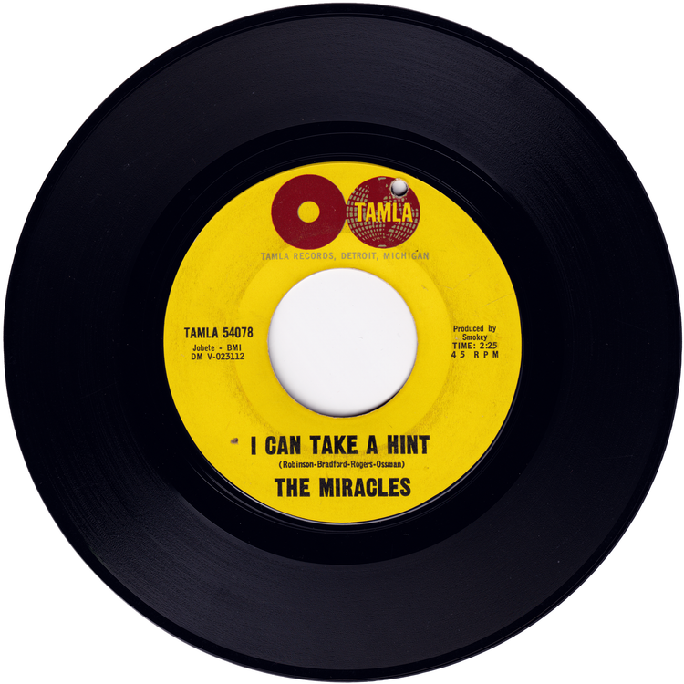 The Miracles - I Can Take A Hint / A Love She Can Count On