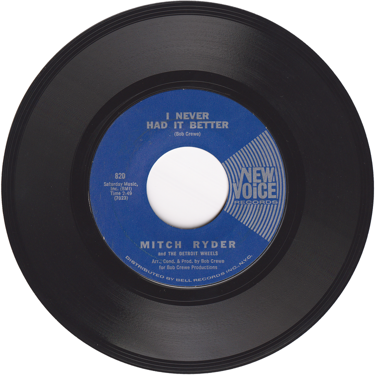 Mitch Ryder & The Detroit Wheels - Sock It To Me-Baby! / I Never Had It Better