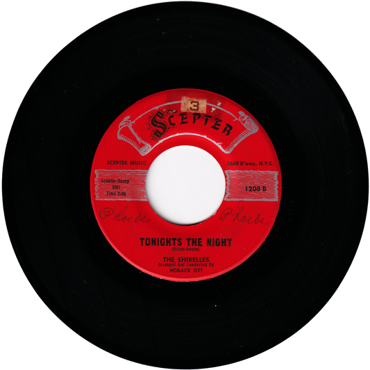 The Shirelles - Tonights The Night / The Dance Is Over (Red label)