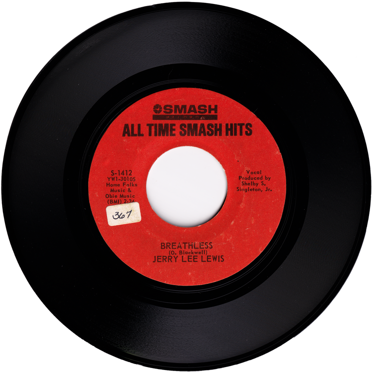 Jerry Lee Lewis - Whole Lot Of Shakin' Goin' On / Breathless [SMASH label version]