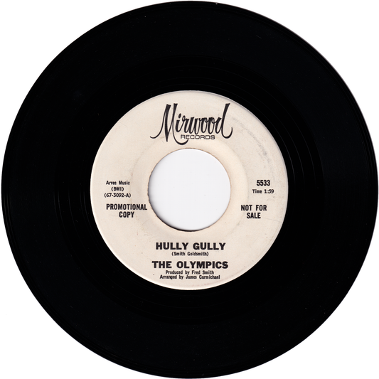 The Olympics - Hully Gully / Big Boy Pete (1966 version, Promo)