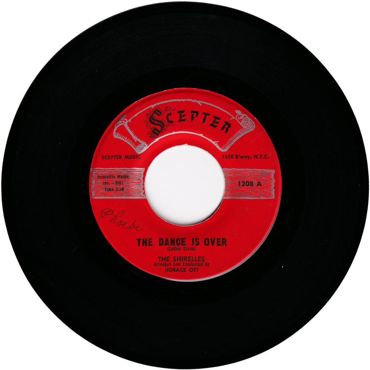 The Shirelles - Tonights The Night / The Dance Is Over (Red label)