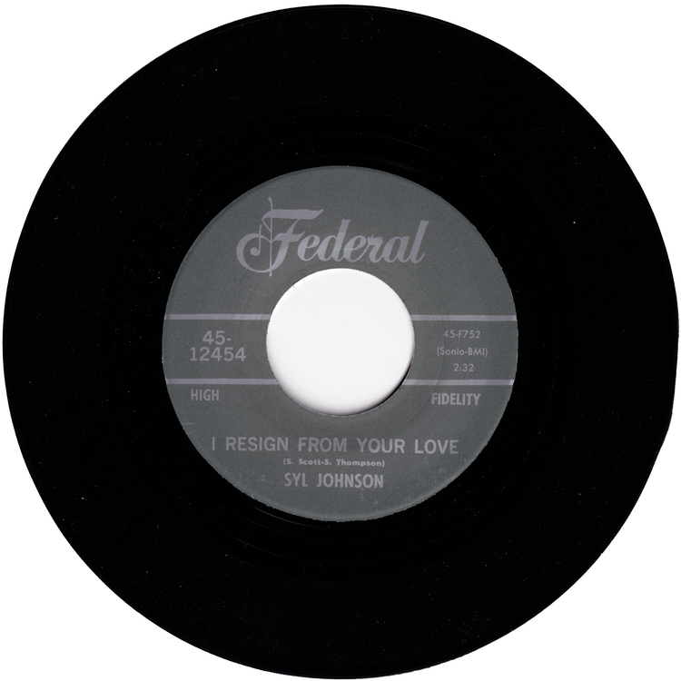 Syl Johnson - Little Sally Walker / I Resign From Your Love (Repro)