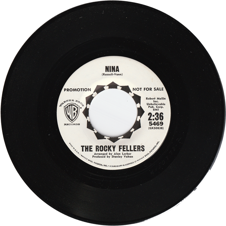 The Rocky Fellers - Better Let Her Go / Nina (Promo)