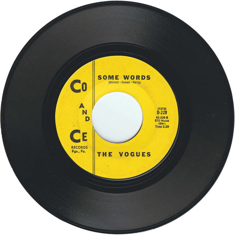 The Vogues - You're The One / Some Words