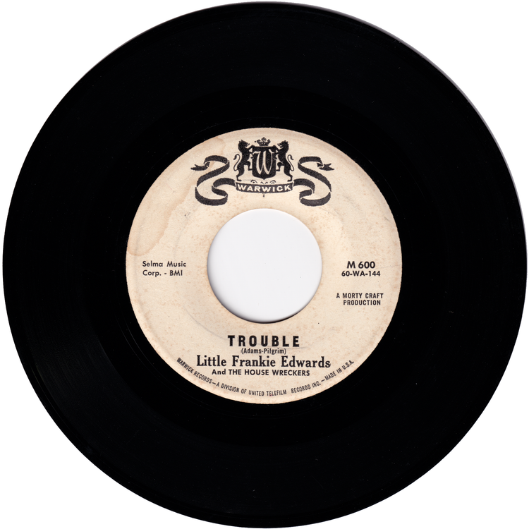 Little Frankie Edwards & The House Wreckers - Sally Lou / Trouble (Promo)