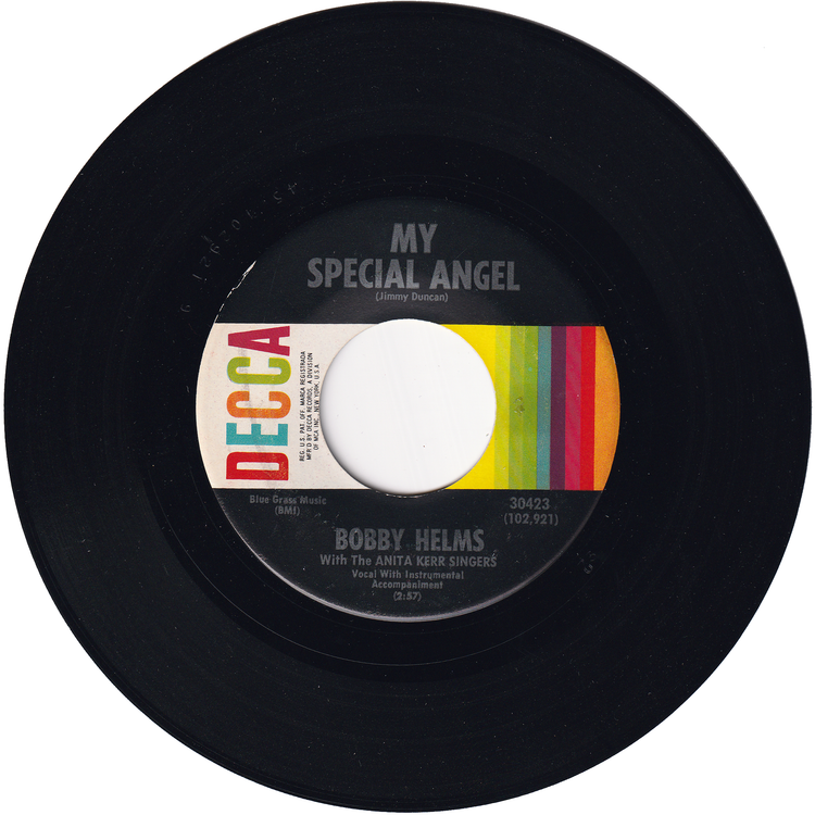 Bobby Helms - My Special Angel / Standing At The End Of My World (3rd. – NIGHT BEAT RECORDS