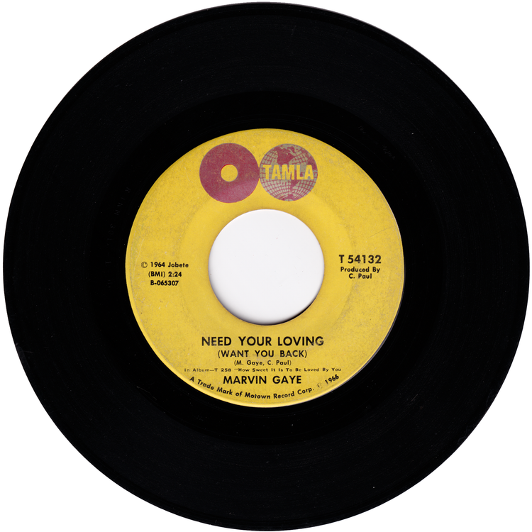 Marvin Gaye - Take This Heart Of Mine / Need Your Loving – NIGHT BEAT ...