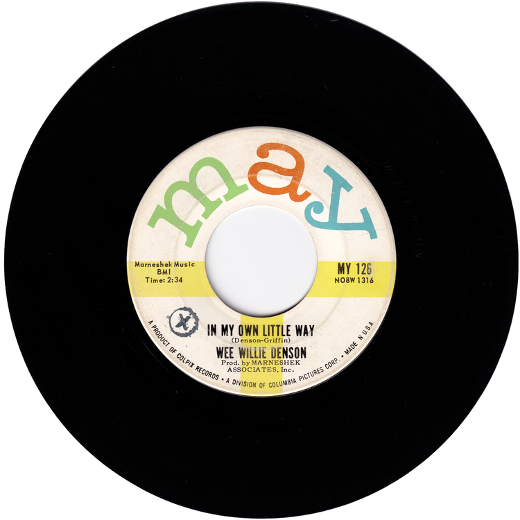 Wee Willie Denson - Fried Marbles / In My Own Little Way