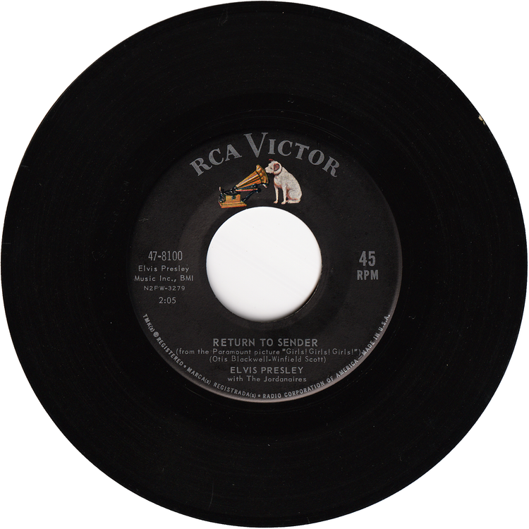 Elvis Presley - Return To Sender / Where Do You Come From