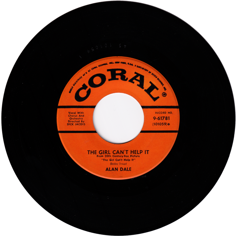 Alan Dale - The Girl Can't Help It / Lonsome Road