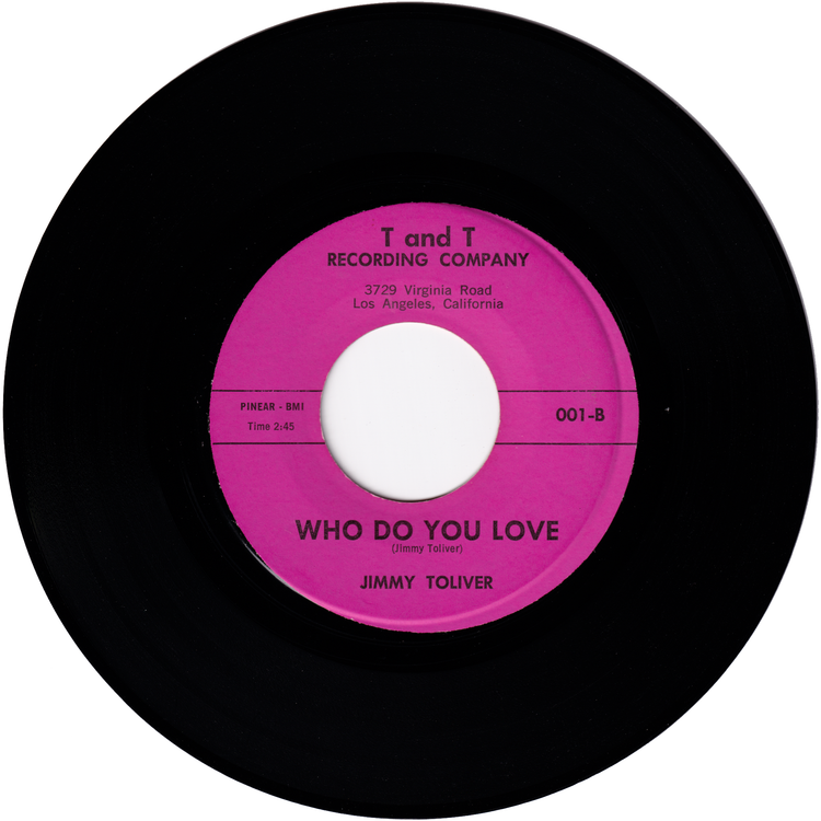 Jimmy Toliver - Who Do You Love / Hootchie-Kootchie-Koo