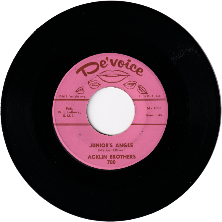 Acklin Brothers - Junior's Angle / I Want My Baby